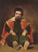 Diego Velazquez A Dwarf Sitting on the Floor (mk08) oil painting artist